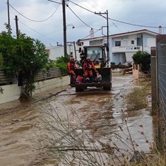 Θεομηνία προκάλεσε τεράστιες καταστροφές στην Εύβοια