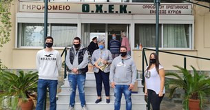 Επίσκεψη της ΟΝΝΕΔ Βοιωτίας στο Γηροκομείο Ο.Χ.Ε.Κ. Θηβών