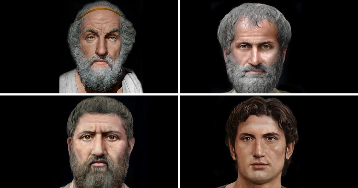 Έτσι έμοιαζαν τα πρόσωπα σπουδαίων αρχαίων Ελλήνων - Πώς ήταν ο Αριστοτέλης, ο Όμηρος, ο Μέγας Αλέξανδρος Έτσι έμοιαζαν τα πρόσωπα σπουδαίων αρχαίων Ελλήνων - Πώς ήταν ο Αριστοτέλης, ο Όμηρος, ο Μέγας Αλέξανδρος